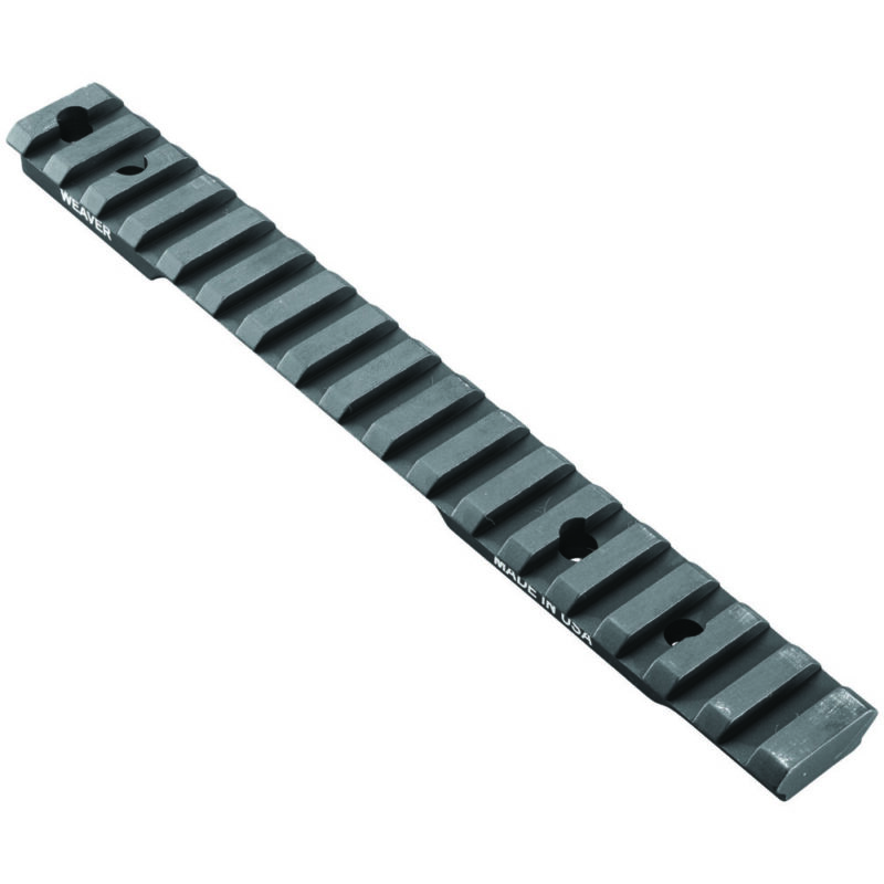 Weaver Mounts Multi-Slot Base Extended Multi-Slot Base Black Anodized