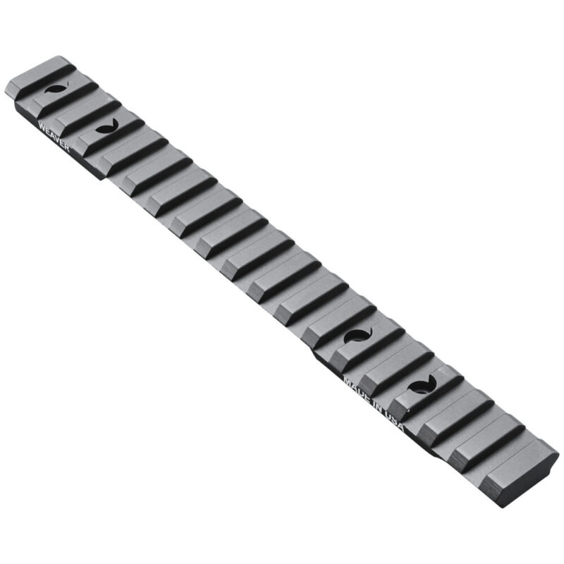 Weaver Mounts Multi-Slot Base Extended Multi-Slot Base Black Anodized