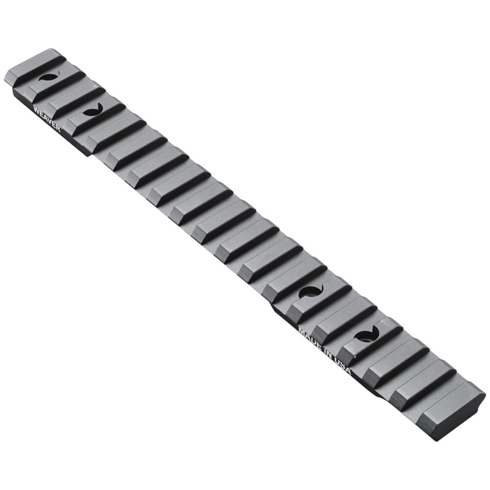 Weaver Mounts Multi-Slot Base Extended Multi-Slot Base Black Anodized