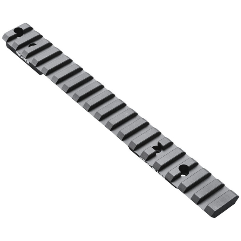 Weaver Mounts Multi-Slot Base Extended Multi-Slot Base Black Anodized