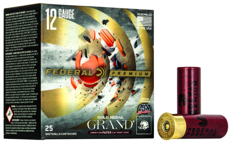 Federal Premium Gold Medal Paper 12 Gauge Lead 25 rd