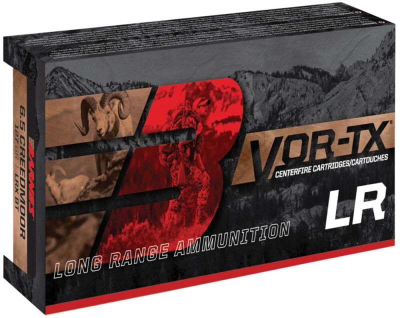 Barnes Bullets VOR-TX Long Range 270 Win 129 gr LRX Boat Tail 20 rd