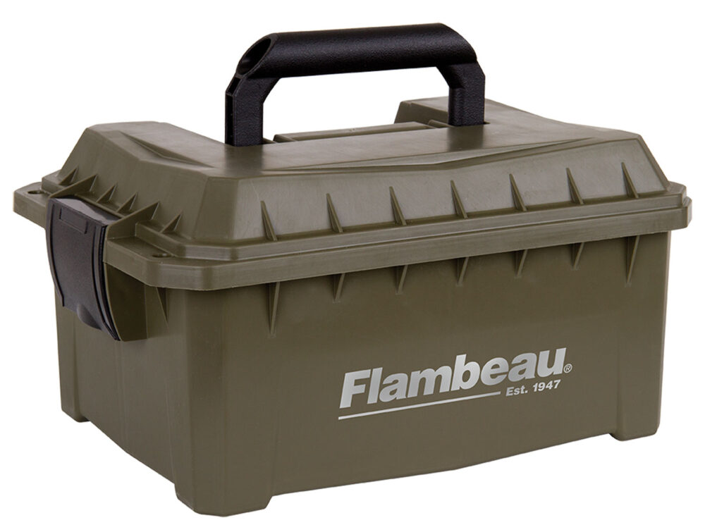 Flambeau Shotshell Ammo Can Tan