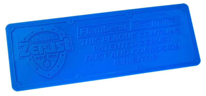 Flambeau Zerust Plaque