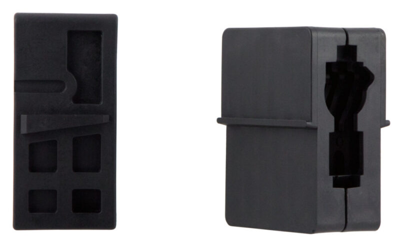 TacFire Vise Block Upper/Lower Black