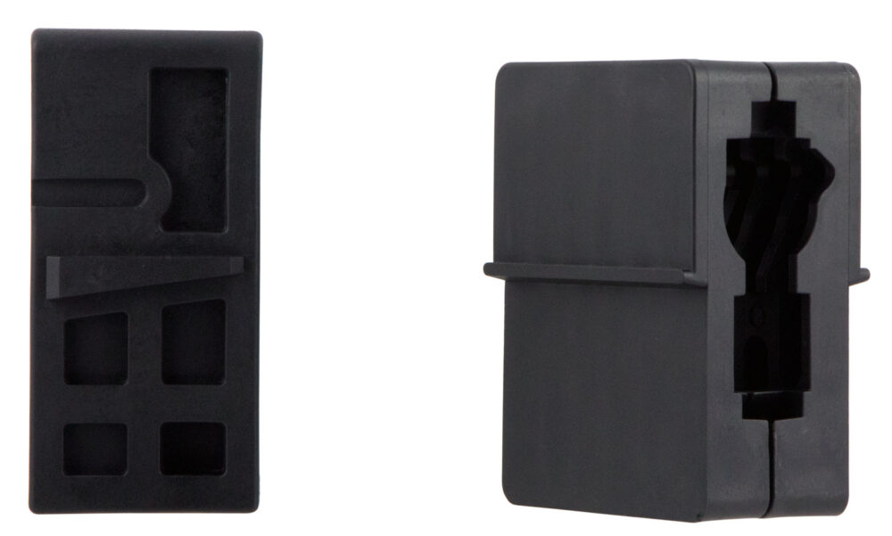 TacFire Vise Block Upper/Lower Black