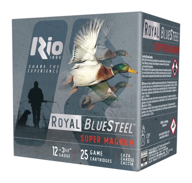 Rio Ammunition BlueSteel Royal 12 Gauge 25 rd