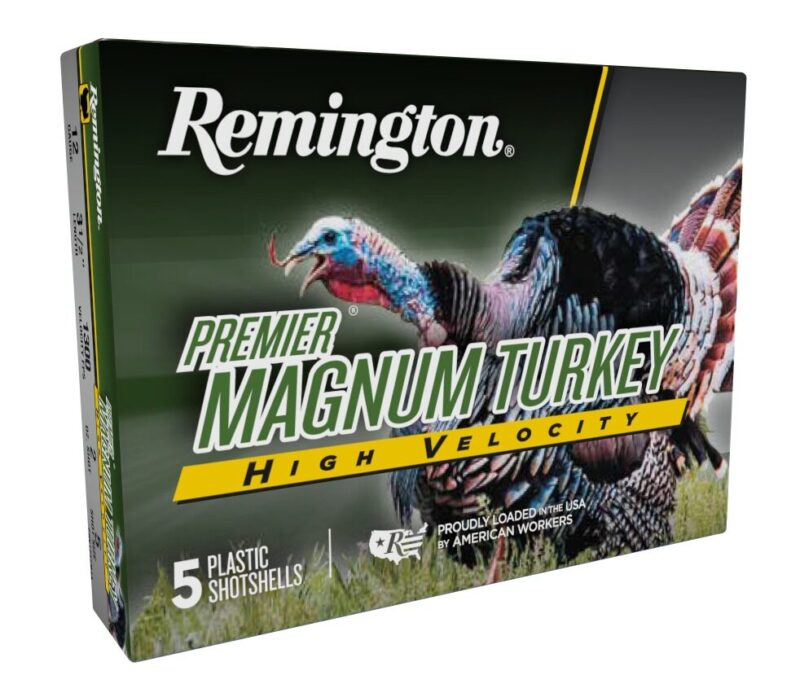 Remington Premier Magnum Turkey High Velocity 12 Gauge Copper-Plated Lead 5 rd