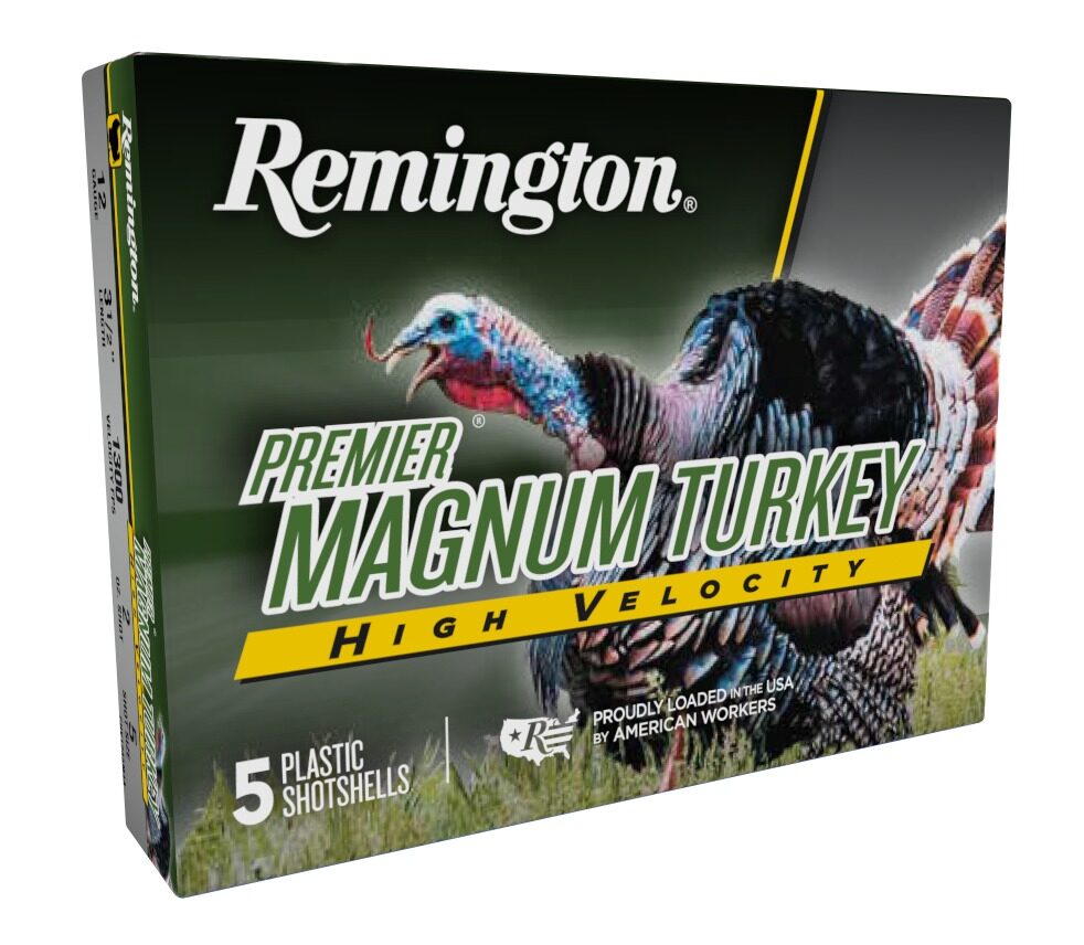 Remington Premier Magnum Turkey High Velocity 12 Gauge Copper-Plated Lead 5 rd