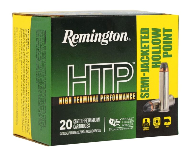 Remington HTP Defense 357 Mag 110 gr Semi Jacketed Hollow Point 20 rd