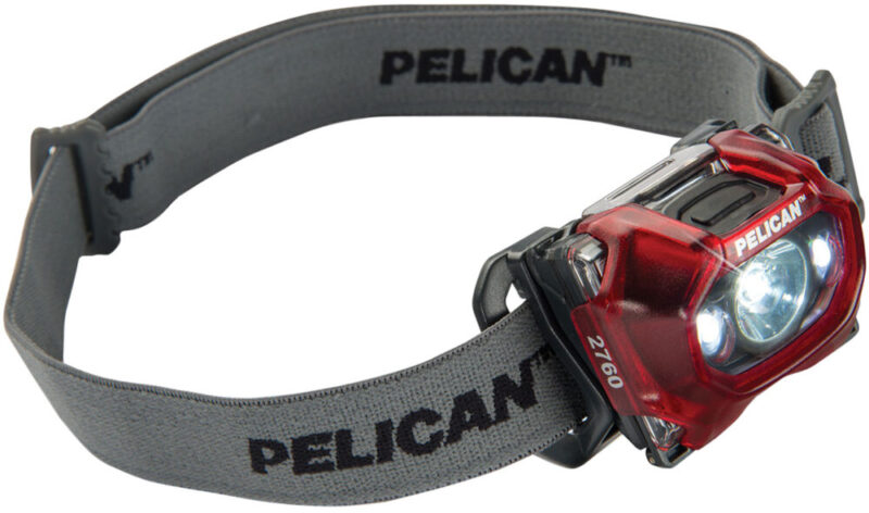 Pelican 2760 Headlamp Red