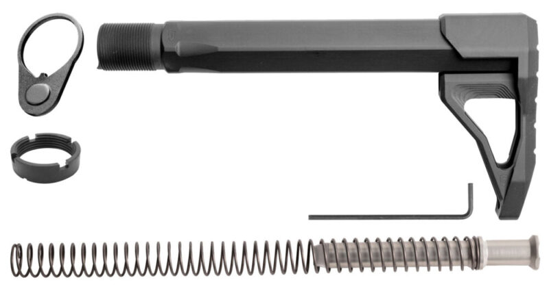 Phase 5 Weapon Systems Rifle Mini Stock Assembly Black