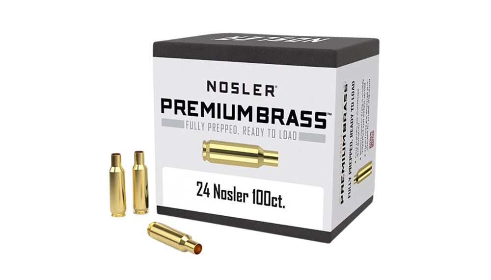 Nosler Premium Brass Unprimed Cases 24 Nosler