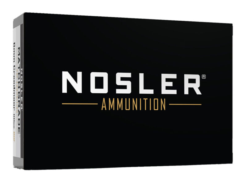 Nosler Match Grade RDF Creedmoor 105 gr RDF Hollow Point Boat Tail 20 rd 6mm