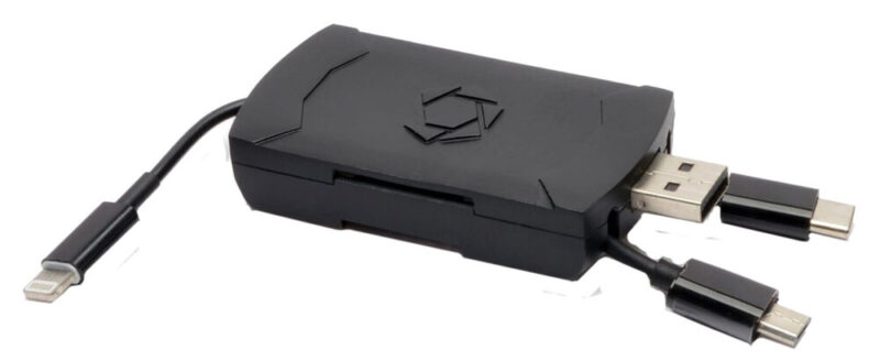 Stealth Cam 4-in-1 Card Reader Black