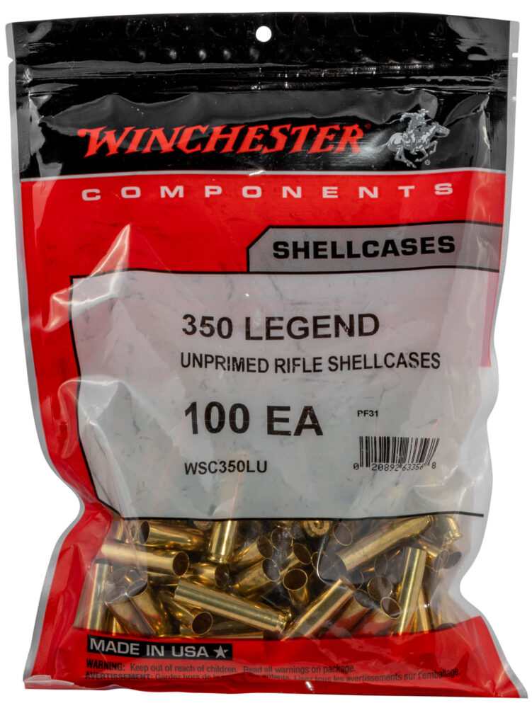 Winchester Unprimed Cases 350 Legend