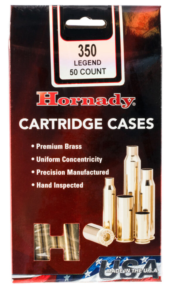 Hornady Unprimed Cases Cartridge 350 Legend
