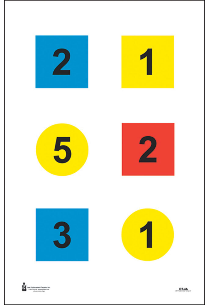 Action Target Training Discretionary Command Multi-Color
