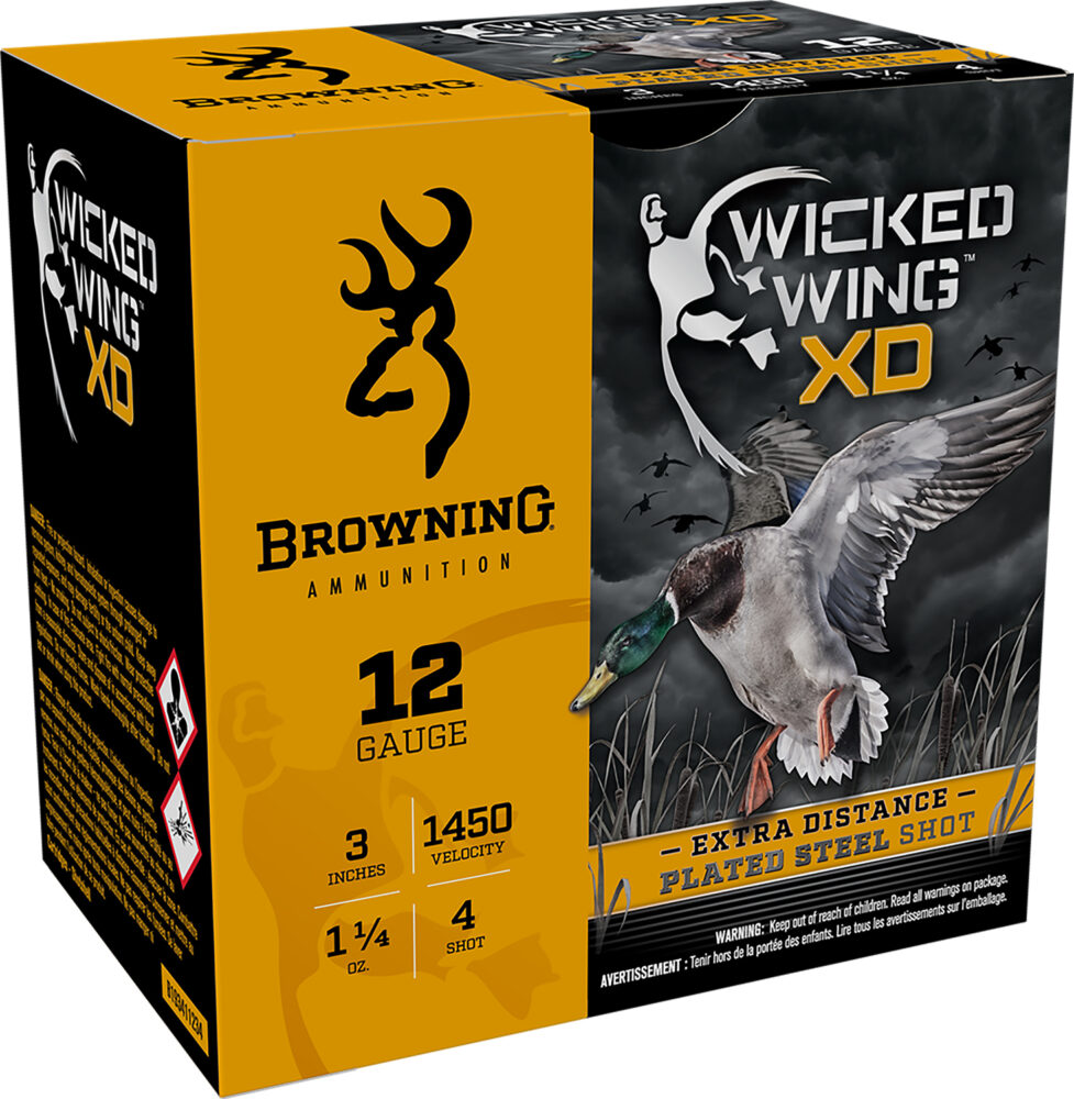 Browning Wicked Wing XD Extra Distance 12 Gauge Steel 25 rd