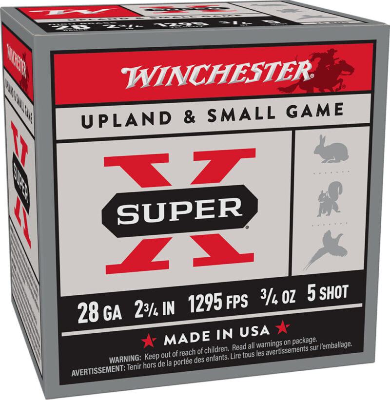 Winchester Super X Heavy Game Load 28 Gauge Lead 25 rd