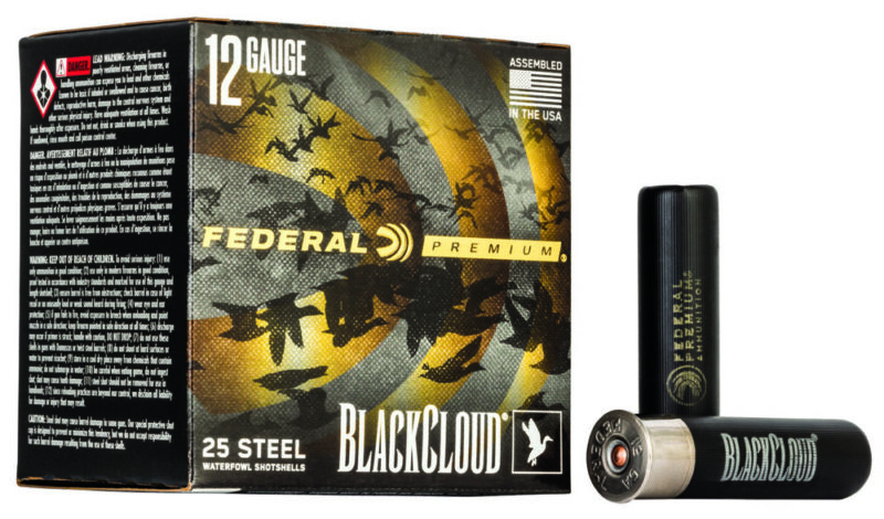 Federal Black Cloud FS 12 Gauge Steel 25 rd