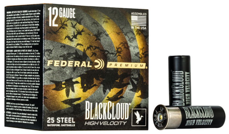Federal Black Cloud FS High Velocity 12 Gauge Steel 25 rd