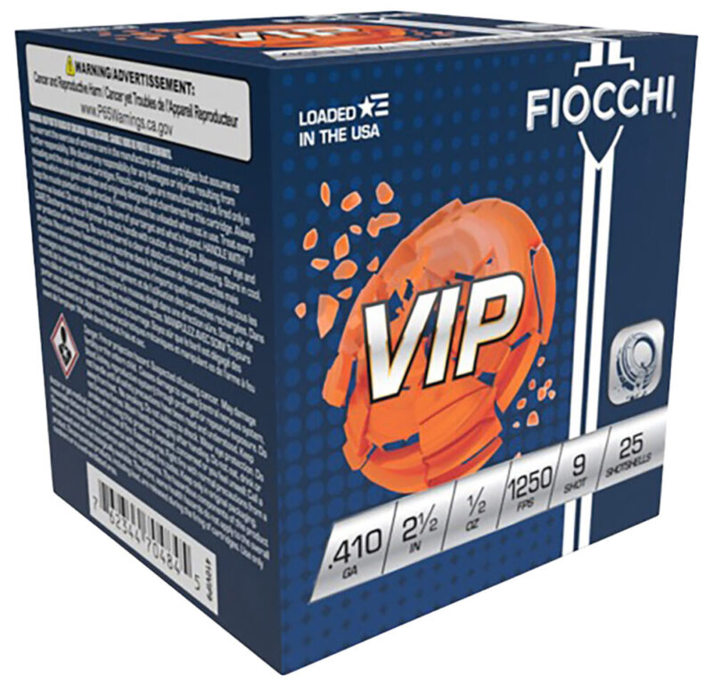 Fiocchi Ammunition Exacta Target VIP 410 Gauge Lead 25 rd