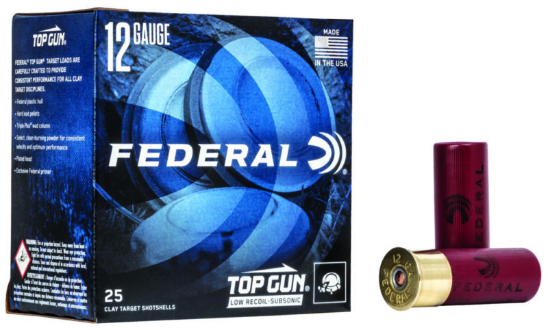 Federal Top Gun Subsonic 12 Gauge Lead 25 rd