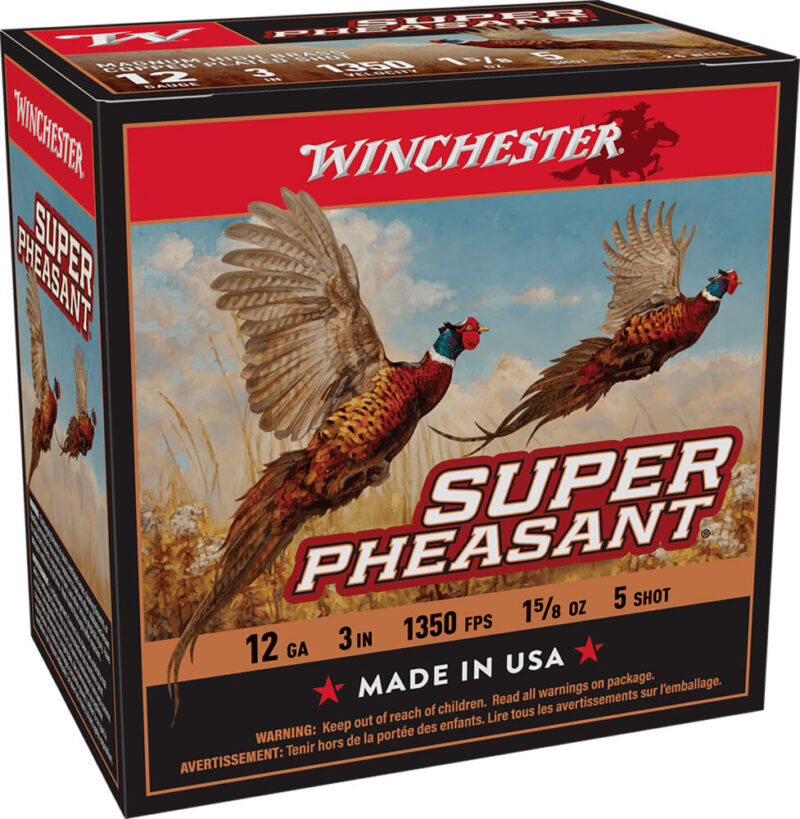Winchester Super Pheasant Magnum 12 Gauge Copper-Plated Lead 25 rd