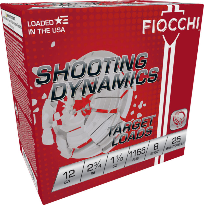 Fiocchi Ammunition Shooting Dynamics Target 12 Gauge Lead 25 rd