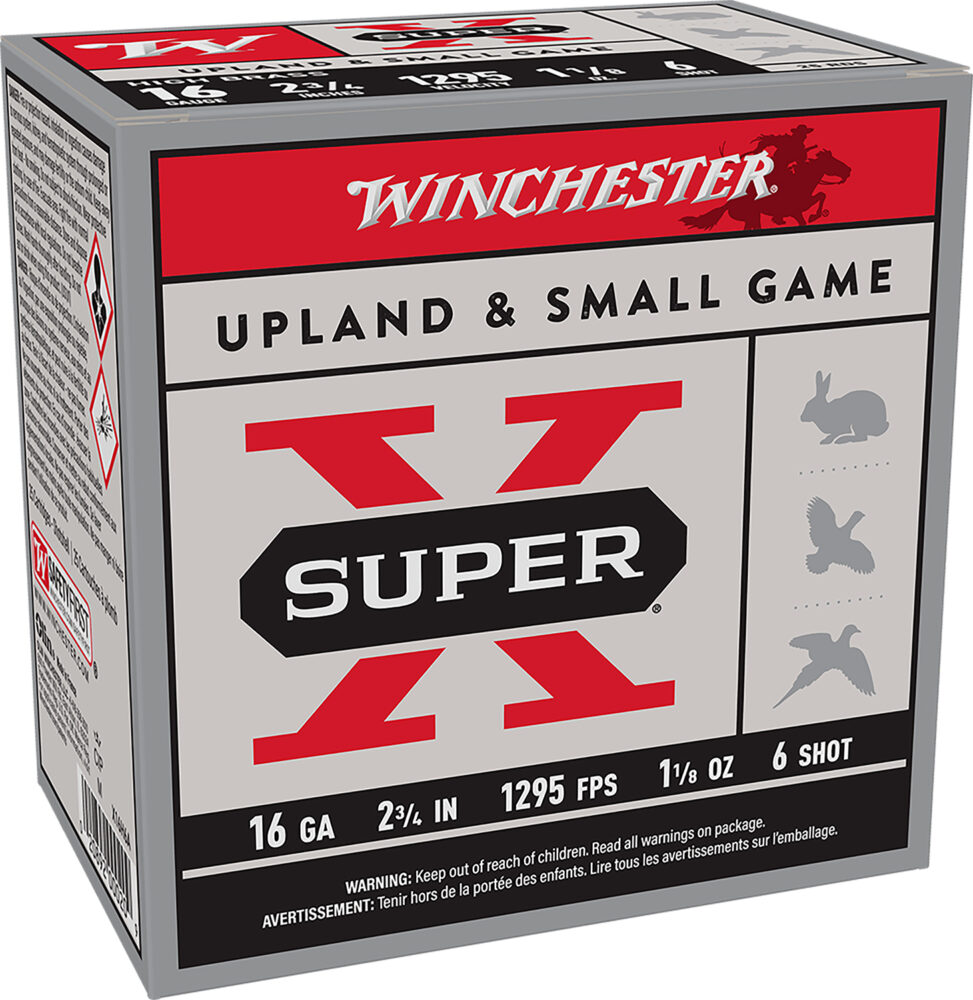Winchester Super X Heavy Game Load 16 Gauge Lead 25 rd
