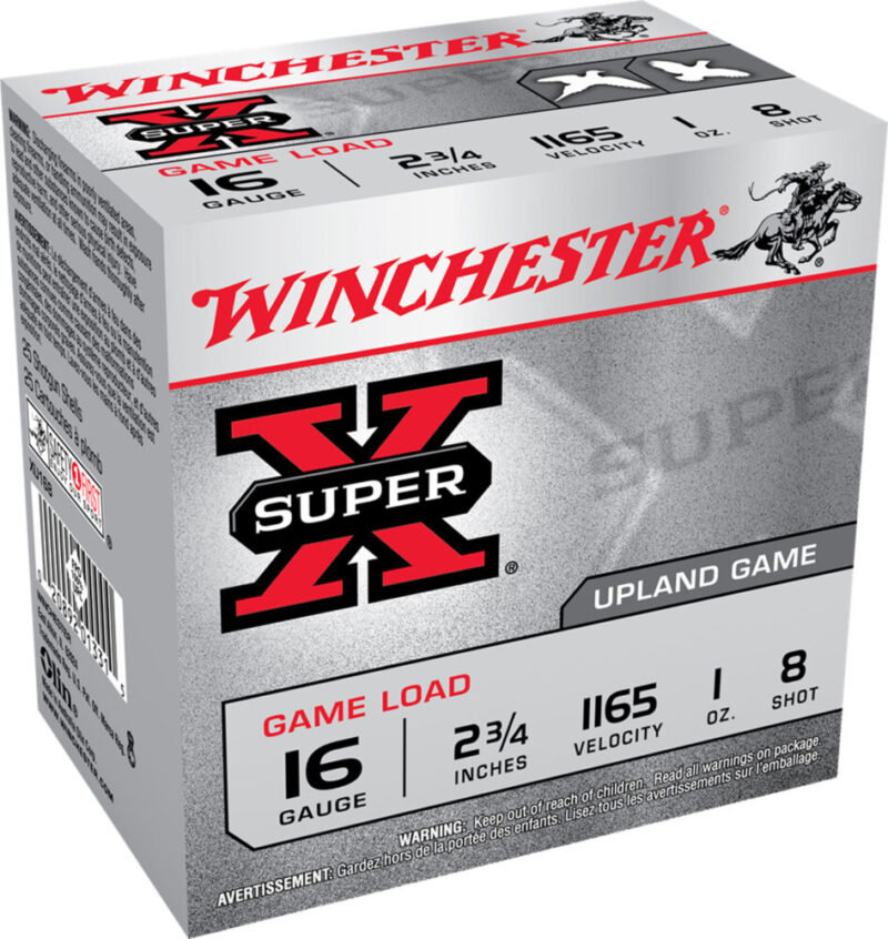 Winchester Super X Game Load 16 Gauge Lead 25 rd