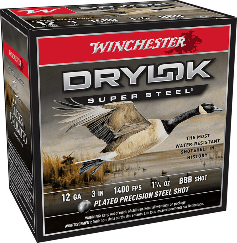 Winchester Drylok Super Steel Magnum 12 Gauge High Velocity 25 rd