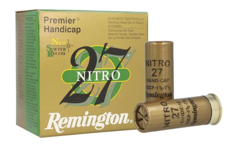 Remington Premier Nitro 27 Handicap 12 Gauge Lead 25 rd