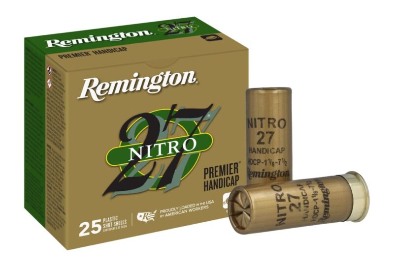 Remington Premier Nitro 27 Handicap 12 Gauge Lead 25 rd