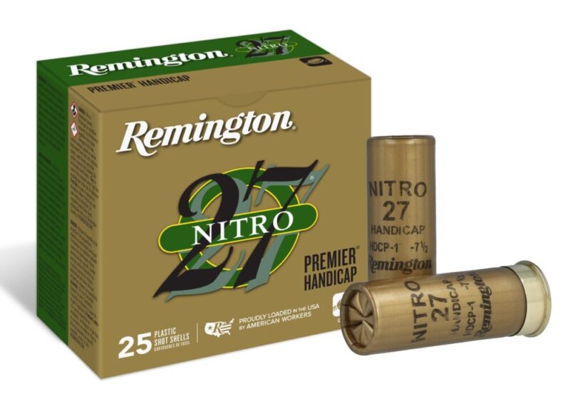 Remington Premier Nitro 27 Handicap 12 Gauge Lead 25 rd