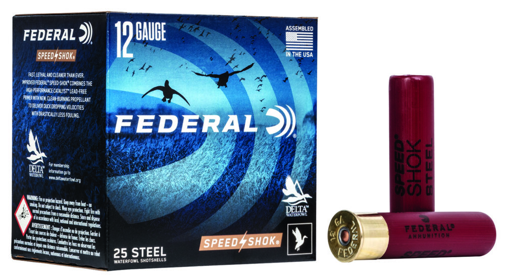 Federal Speed-Shok Waterfowl 12 Gauge Steel 25 rd