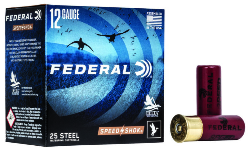Federal Speed-Shok Waterfowl 12 Gauge Steel 25 rd