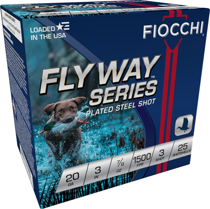 Fiocchi Ammunition Flyway Waterfowl 20 Gauge Speed Steel 25 rd