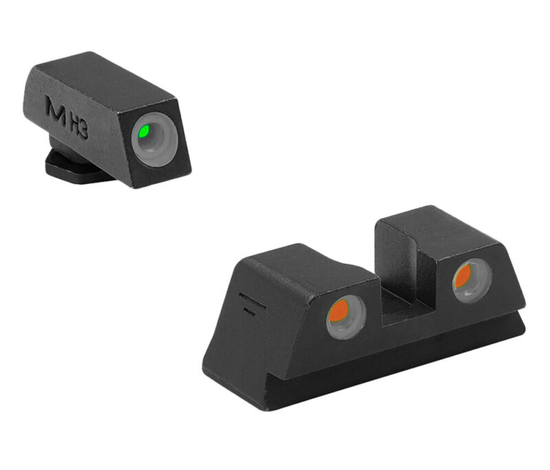 Mepro Usa Llc Tru-Dot Sight Set Green Tritium