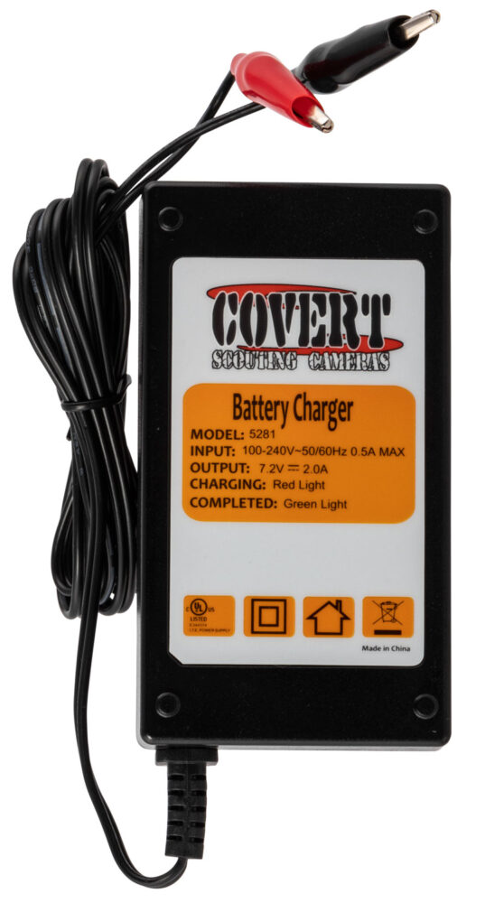 Covert Scouting Cameras LifePo4 Wall Charger Black