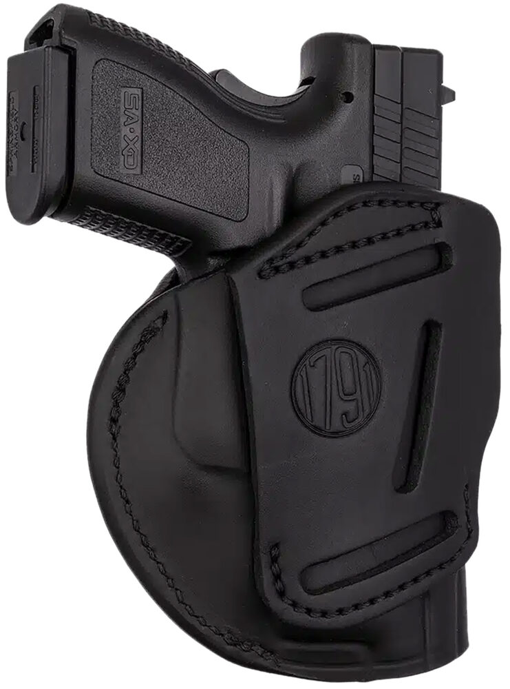 1791 Gunleather 4-Way Concealment Holster Stealth Black