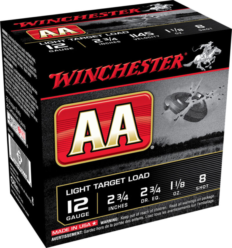 Winchester AA Light Target 12 Gauge 100 rd