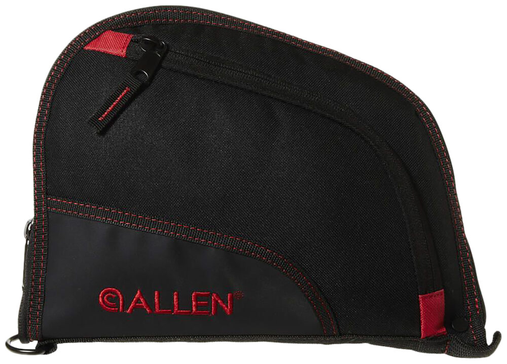 Allen Company Auto-Fit Handgun Case Black/Red
