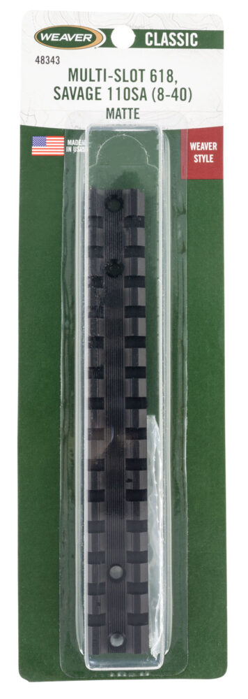 Weaver Mounts Multi-Slot Base 618 Black