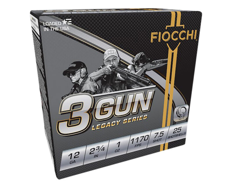 Fiocchi Ammunition 3-Gun Match Legacy Series 12 Gauge 25 rd