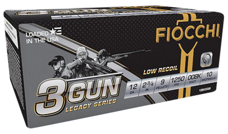 Fiocchi Ammunition 3-Gun Match Legacy Series 12 Gauge 10 rd