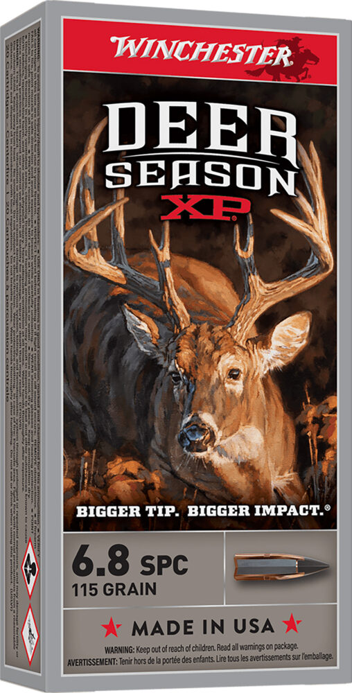 Winchester Deer Season XP Rem SPC 115 gr Extreme Point 20 rd 6.8mm
