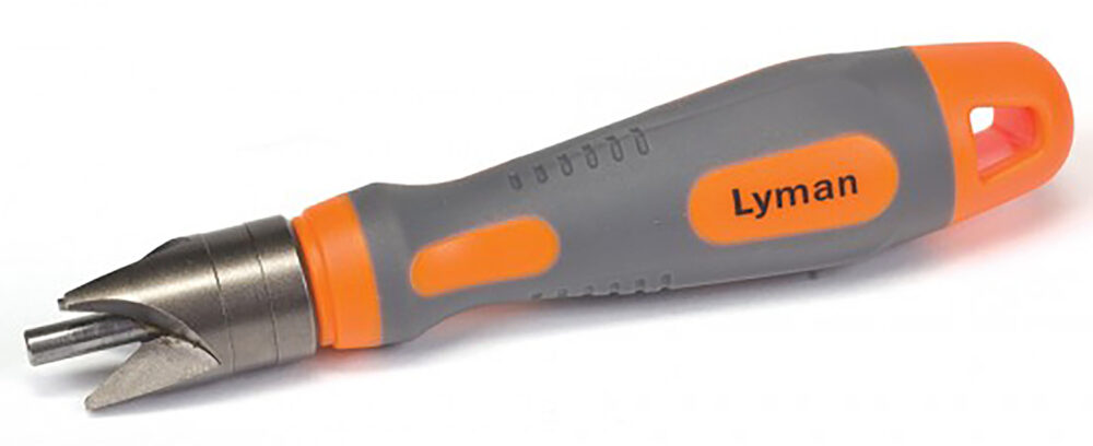 Lyman Outside Chamfer Tool Multi-Caliber Gray/Orange