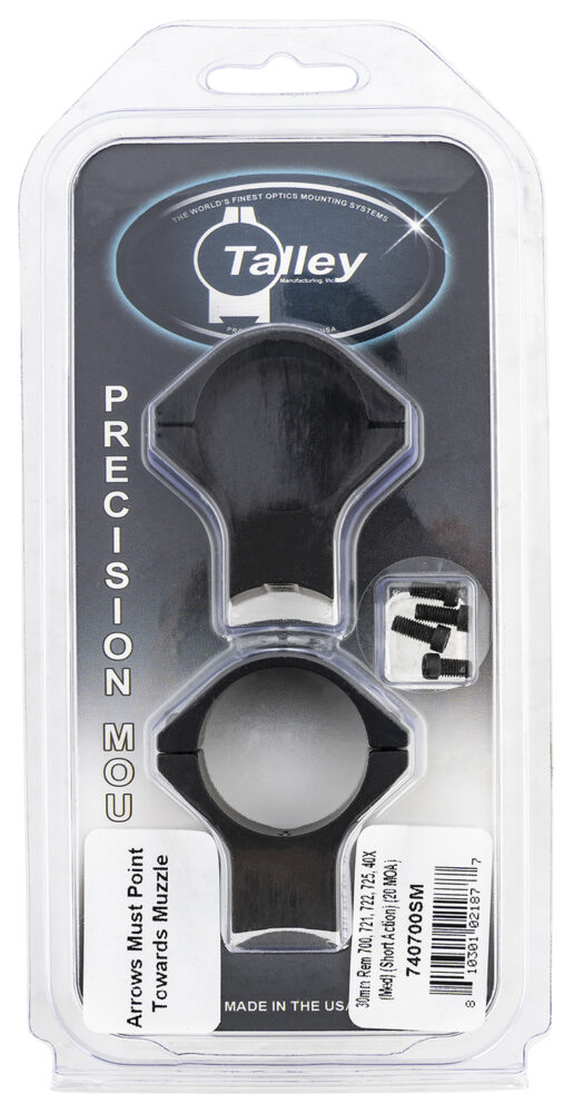 Talley Manufacturing Scope Mount/Ring Combo Black Anodized